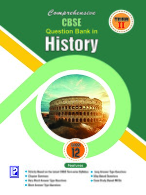 cover image of Comprehensive CBSE Question Bank in History XII (TERM-II)